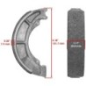 Machoire de frein Suzuki LT-Z 250 QuadSport  Arrière 59100-26820 -  - Raven 110-147