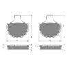 2 Kit plaquettes frein Harley-davidson Touring Tour Glide Ultra Classic FLTCU et I Av Ga et Dr 057X2 - EBC FA94 - Raven 101-057