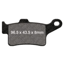 Plaquettes de frein Harley-davidson Trike Tri Glide Ultra FLHTCUTG Arrière 41300-214 - EBC FA94 - Raven 100-335