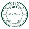Machoire de frein Polaris Predator 50  arrière 0450434 - EBC H307 - Raven 110-307