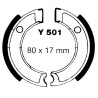 Machoire de frein Yamaha Razz 50 Sh avant 2E9-W2535-00-00 - EBC H501 - Raven 110-501