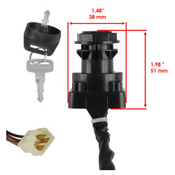 Contacteur À Clé Quads Polaris Xplorer 400  4110209 - Raven Industries RAV-200-015