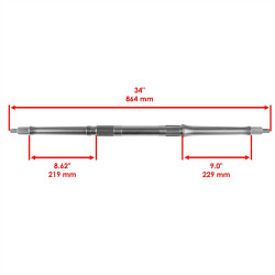 Arbre de roue arrière Quads Yamaha Raptor 350  5YT-25381-00-00  19-00 - Raven Industries RAV-340-002