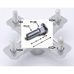 Goujon pour étoile de roue arrière Quads Yamaha YFZ 450  90114-10013-00 - Raven Industries RAV-350-018