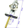 Robinet d'essence Motos Yamaha AT3 125  438-24500-00-00 - Raven Industries RAV-450-008