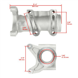 Moyeu arrière complet Quads Arctic cat DVX 400  3406-134 - Raven Industries RAV-500-010