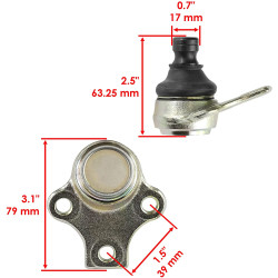 Rotule de triangle Quads Can-am Outlander 650  706200444 - Raven Industries RAV-580-106