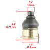 Rotule de triangle Quads Yamaha Grizzly 660 YFM 5KM-23579-00-00 - Raven Industries RAV-580-108