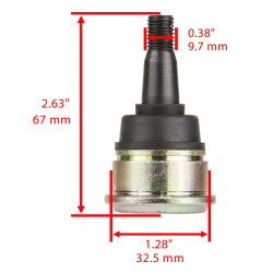 Rotule de triangle Quads Yamaha Grizzly 700 YFM 5LP-23579-00-00 - Raven Industries RAV-580-114