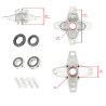 Moyeu avant Quads Yamaha Raptor 250   3GD-25111-20-00 - Raven Industries RAV-670-003