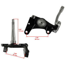 Fusé avant droite Quads Yamaha Raptor 350 YFM 3GD-23502-10-00 - Raven Industries RAV-670-004