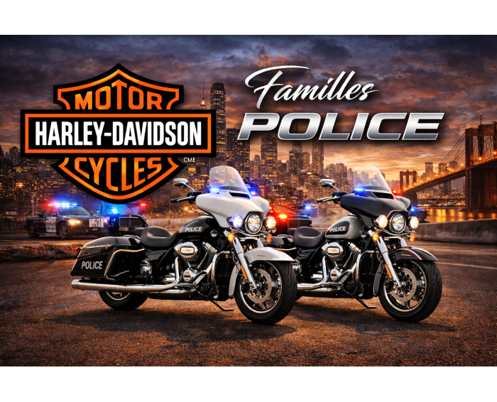 Harley-davidson Familles Police