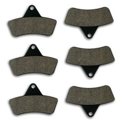 3 Kit plaquettes frein Av...