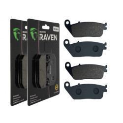 2 Kit plaquettes frein Av...