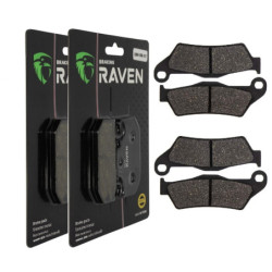 2 Kit plaquettes frein Av...