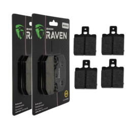 2 Kit plaquettes frein Av...