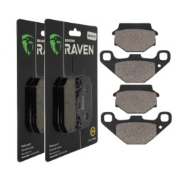 2 Kit plaquettes frein Av...