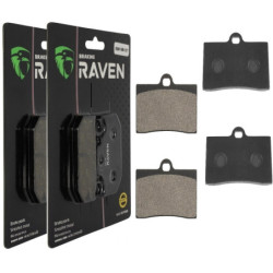 2 Kit plaquettes frein Av...