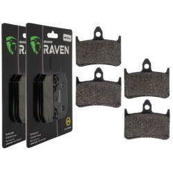 2 Kit plaquettes frein Av...