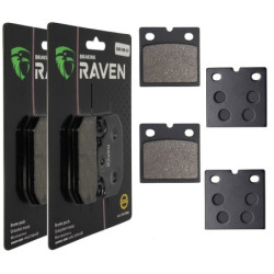 2 Kit plaquettes frein Av...