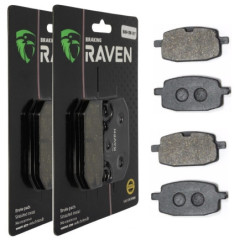 2 Kit plaquettes frein Av...