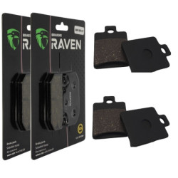 2 Kit plaquettes frein Av...