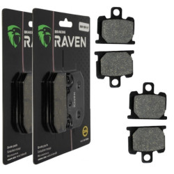 2 Kit plaquettes frein Av...