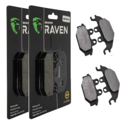 2 Kit plaquettes frein Av...