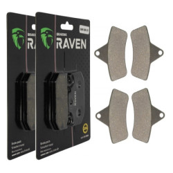 2 Kit plaquettes frein Av...