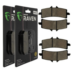 2 Kit plaquettes frein Av...