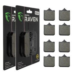 2 Kit plaquettes frein Av...