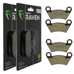 2 Kit plaquettes frein Av...