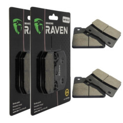 2 Kit plaquettes frein Av...