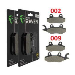 2 Kit plaquettes frein Av...