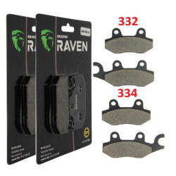 2 Kit plaquettes frein Av...