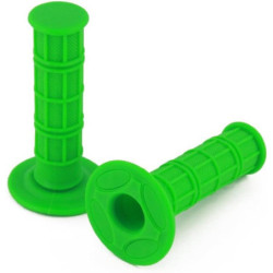 Poignées Vert Pour Motos...