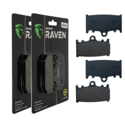 2 Kit plaquettes frein Av...