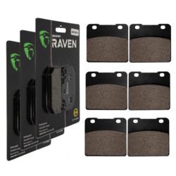 3 Kit plaquettes frein Av...