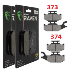 2 Kit plaquettes frein Av...