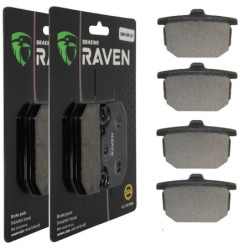 2 Kit plaquettes frein Av...