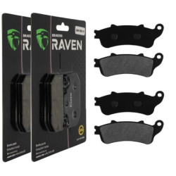 2 Kit plaquettes frein Av...