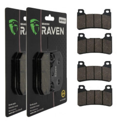 2 Kit plaquettes frein Av...