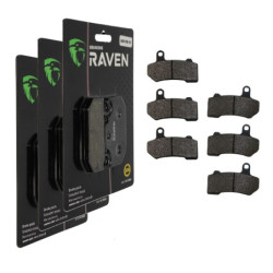 3 Kit plaquettes frein Ar,...