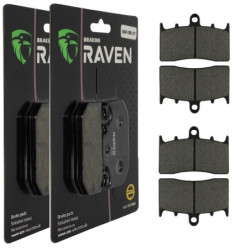 2 Kit plaquettes frein Av...