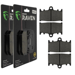 2 Kit plaquettes frein Av...