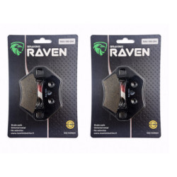 2 Kit plaquettes frein Av...