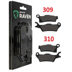 2 Kit plaquettes frein Av...