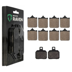 2 Kit plaquettes frein Av...