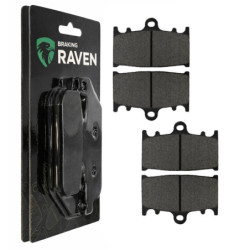 2 Kit plaquettes frein Av...