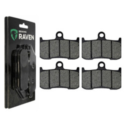 2 Kit plaquettes frein Av...